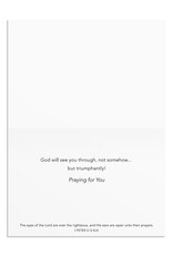 Boxed Cards (12) - Praying for You - Classic Quotes, Scripture KJV