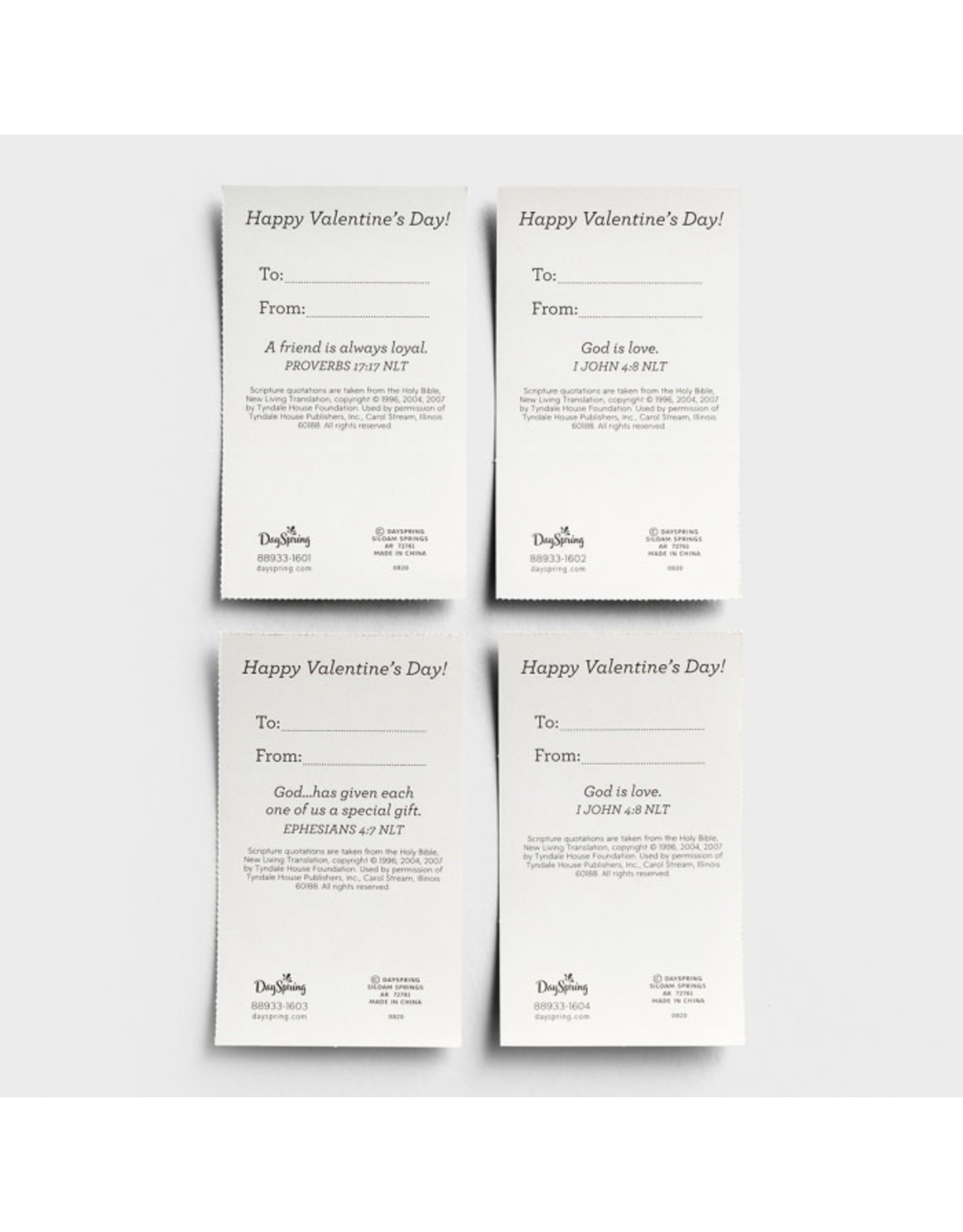 Dayspring Boxed Valentine's Day Cards - Whiskers & Paws, Scripture NLT (32)