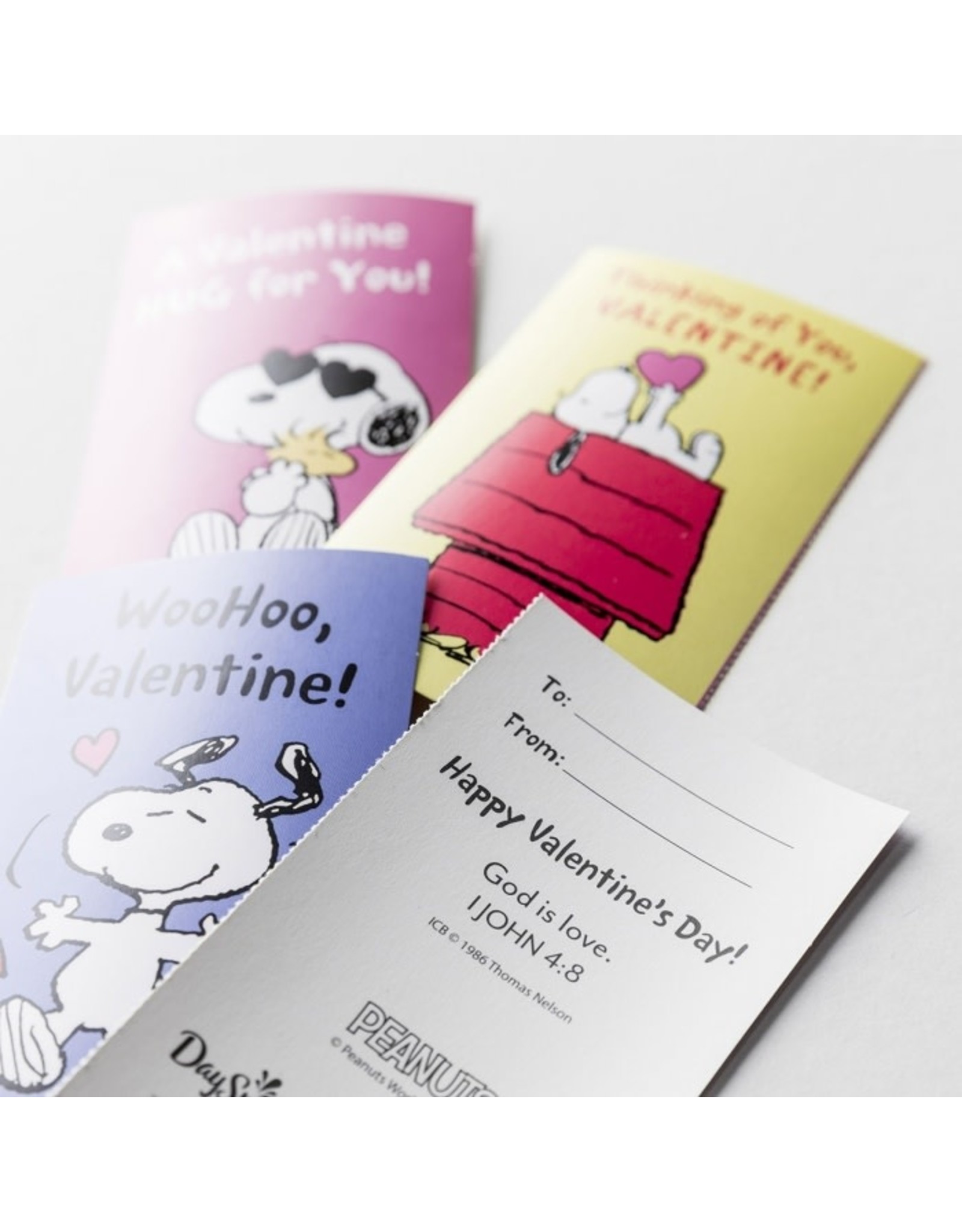 Peanuts Boxed Valentine's Day Cards - Peanuts, Scripture ICB (32)