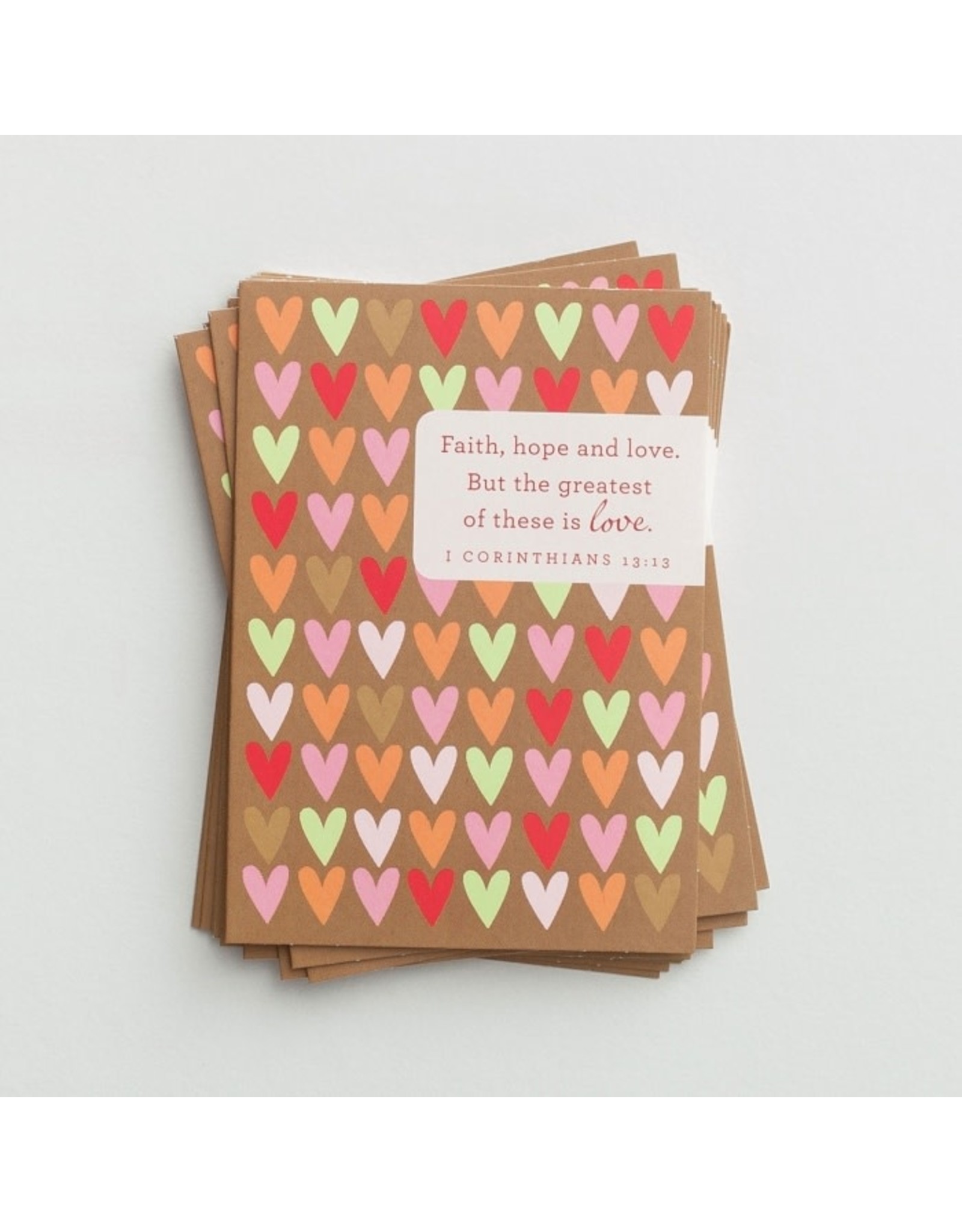 Dayspring Boxed Valentine's Day Cards - Faith, Hope & Love NIV (10)