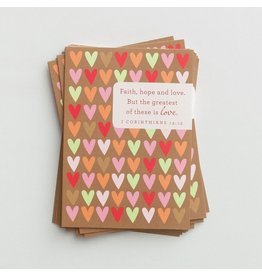 Dayspring Boxed Valentine's Day Cards - Faith, Hope & Love NIV (10)