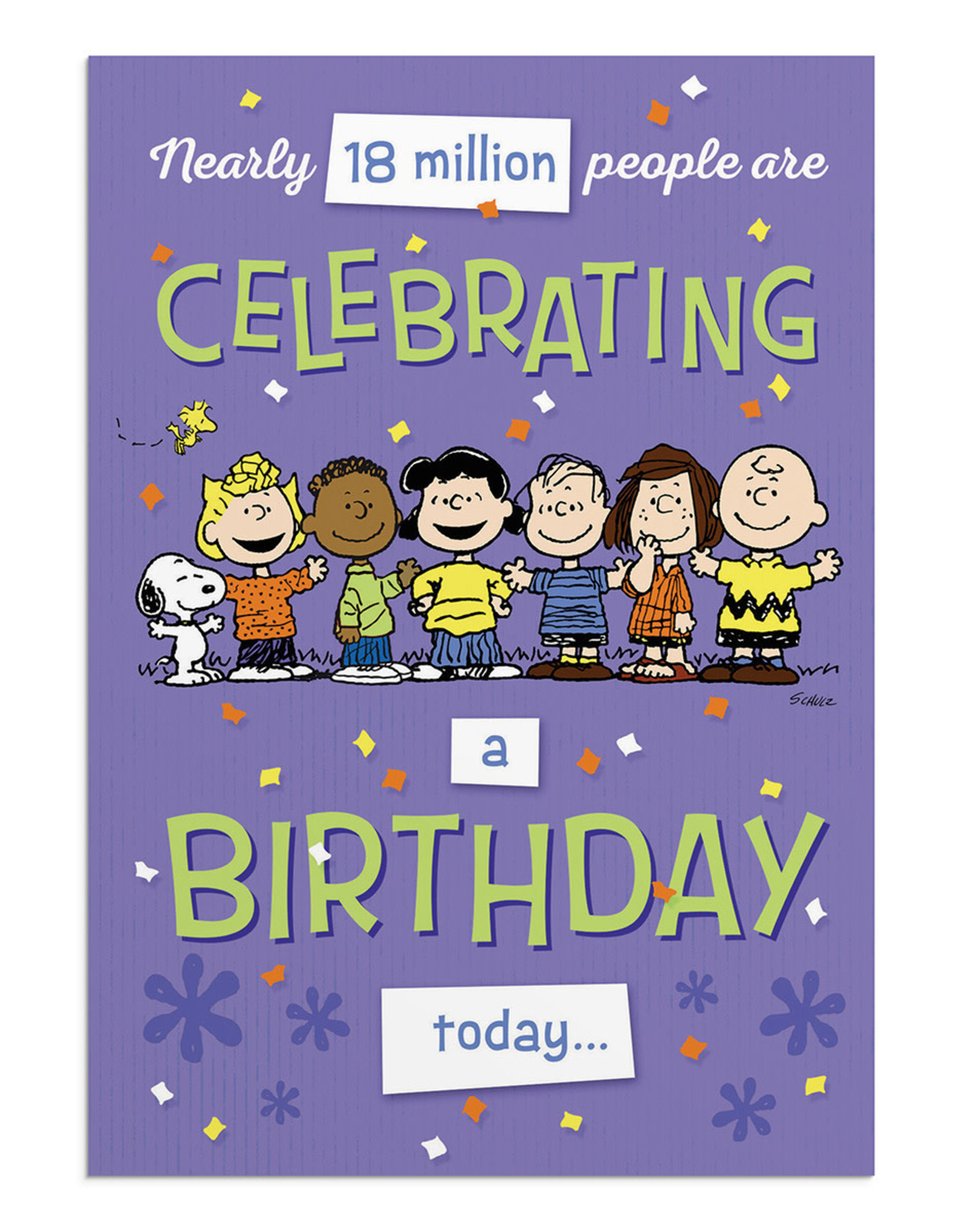 Dayspring Boxed Cards - Kids Birthday - Peanuts, Scripture NCV (12)