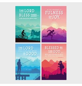 Dayspring Boxed Cards - Birthday - Outdoor Activities, Scripture KJV (12)