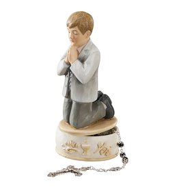 Avalon Gallery First Communion Keepsake Box - Praying Boy