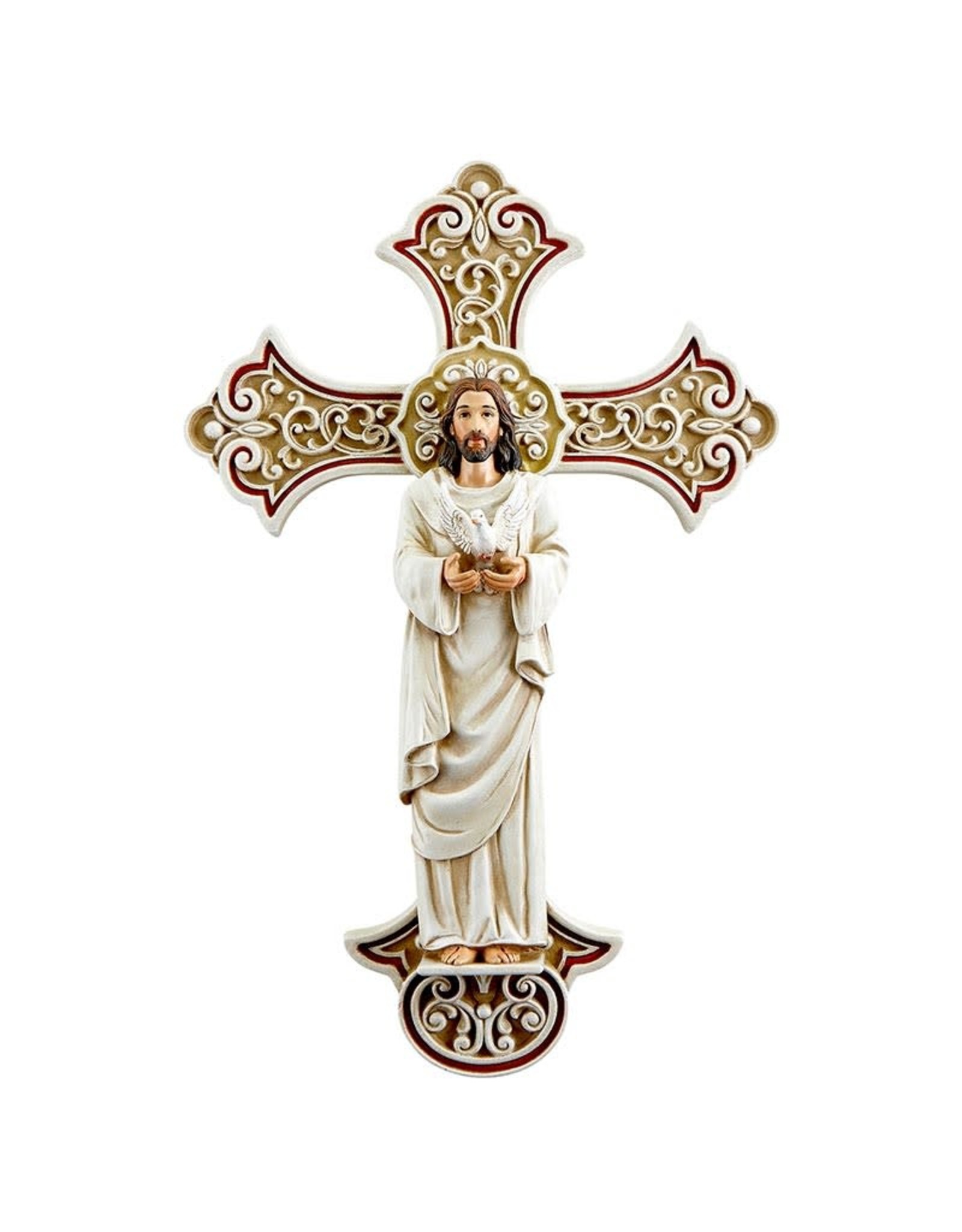 Toscana Confirmation Wall Cross - Receive the Holy Spirit