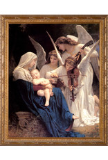 Nelson Art Song of the Angels Ornate Gold Framed Art Picture