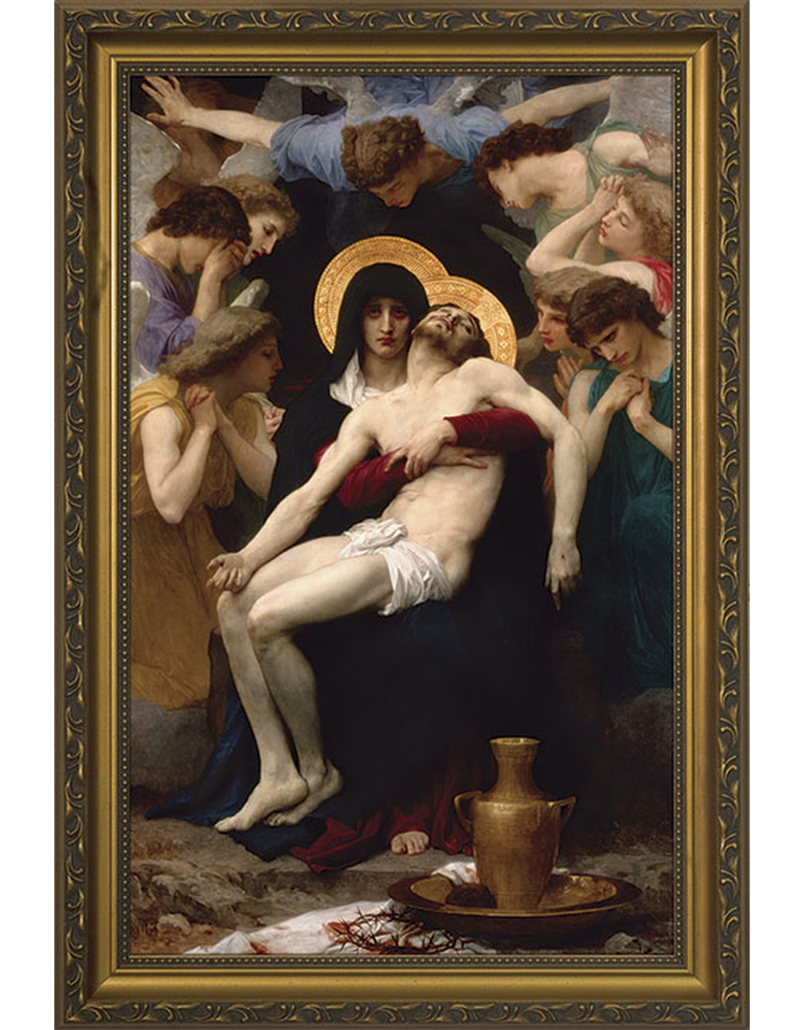 Nelson Art La Pieta Standard Gold Framed Art Picture