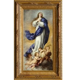 Nelson Art Immaculate Conception Picture - Ornate Gold Framed Art