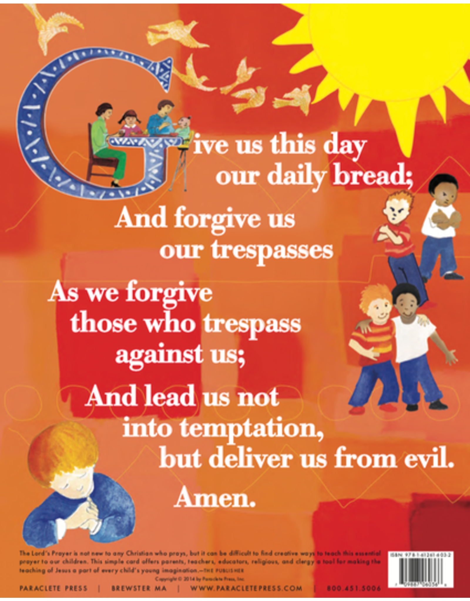 Paraclete Press Lord's Prayer Card