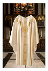 Arte Grosse Chasuble "Alpha Omega" Tudor Rose Damask