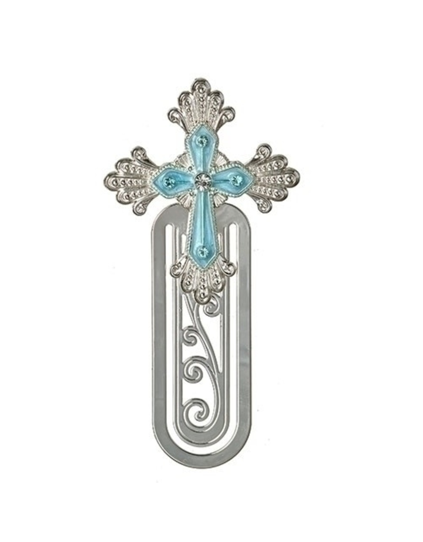 Birthstone Jeweled Cross Bookmark