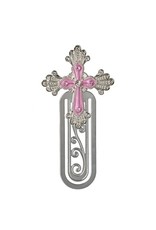 Birthstone Jeweled Cross Bookmark