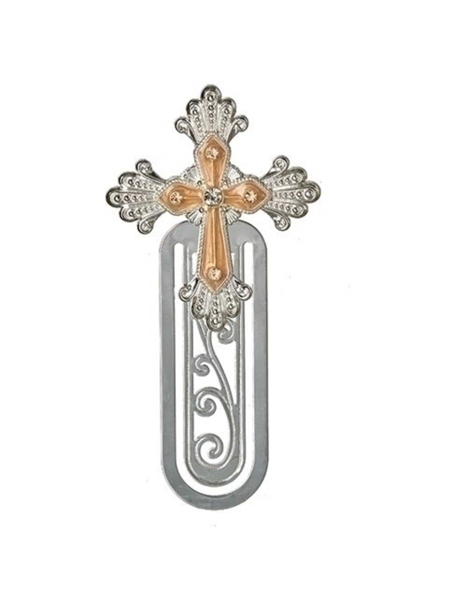 Birthstone Jeweled Cross Bookmark