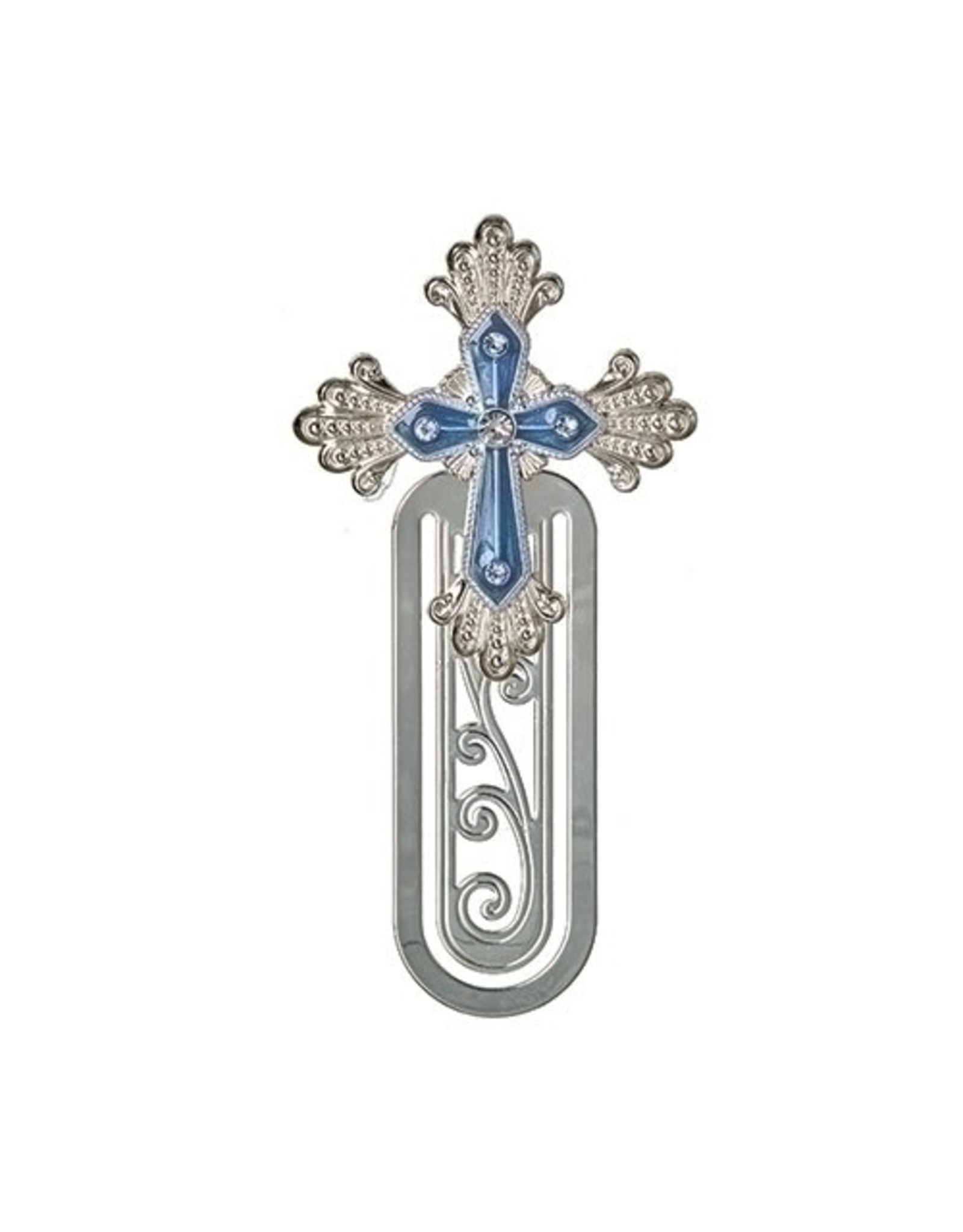 Birthstone Jeweled Cross Bookmark