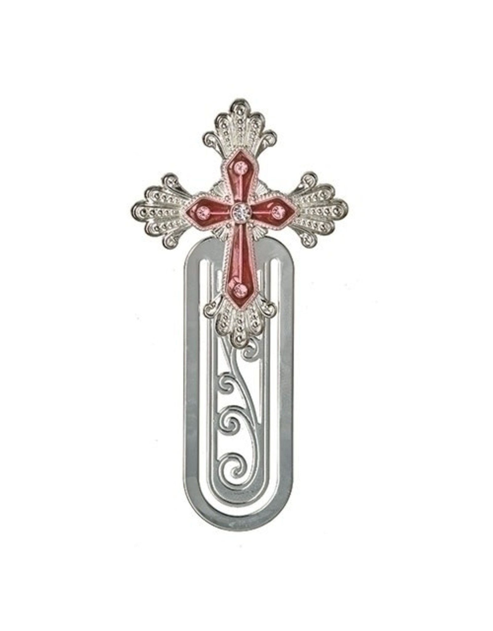 Birthstone Jeweled Cross Bookmark