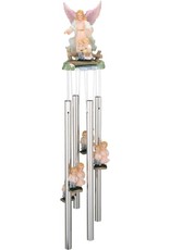 Guardian Angel Round Top Wind Chime