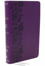 Thomas Nelson NKJV Reference Bible, Large Print, Leathersoft Purple, Red Letter