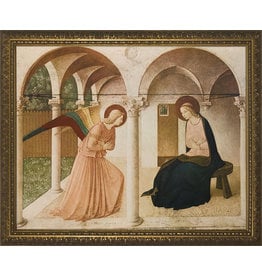 Nelson Art Annunciation by Bl. Fra Angelico Picture - Framed Art,