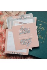 Prayer Request Cards - Teal Floral