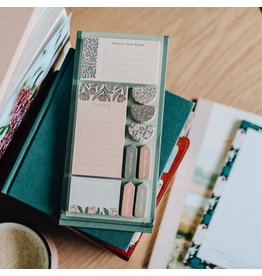 The Daily Grace Co. Teal Planner Stickies Set