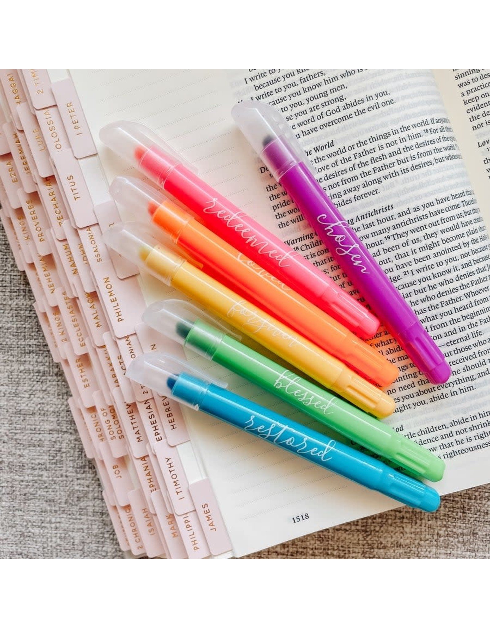 Scented Bible Highlighter Set of 6