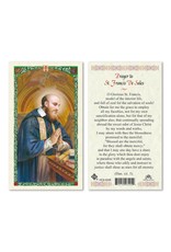 San Francis Holy Cards - St. Francis de Sales (100)