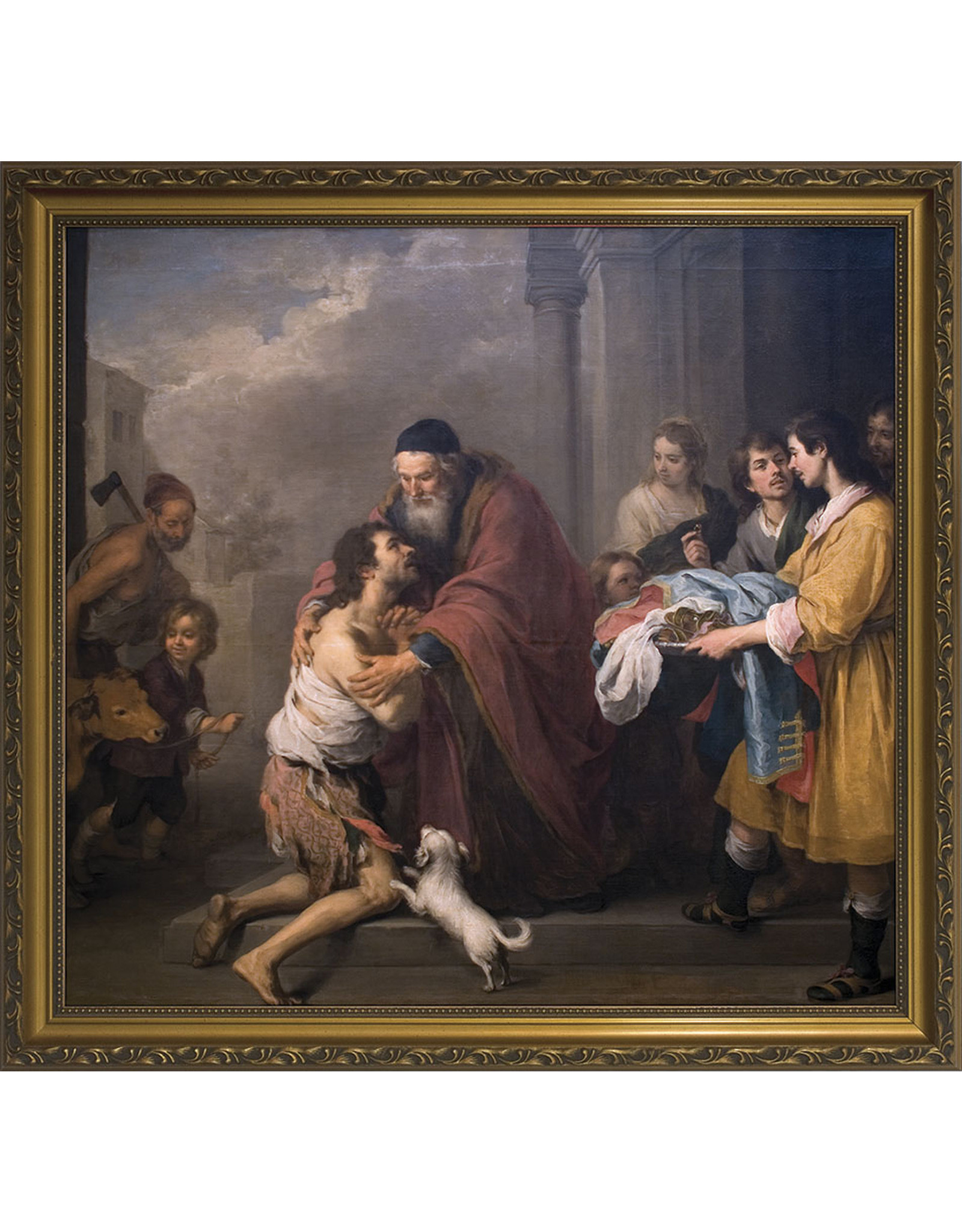 Nelson Art Prodigal Son by Murillo Framed Art Picture