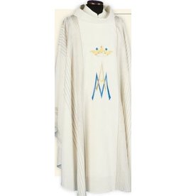 Solivari Marian Chasuble - White