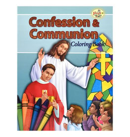 Catholic Book Publishing Confession & Communion Coloring Book