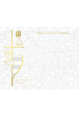 Barton Cotton Certificates - RCIA, Blank (50) Gold Foil