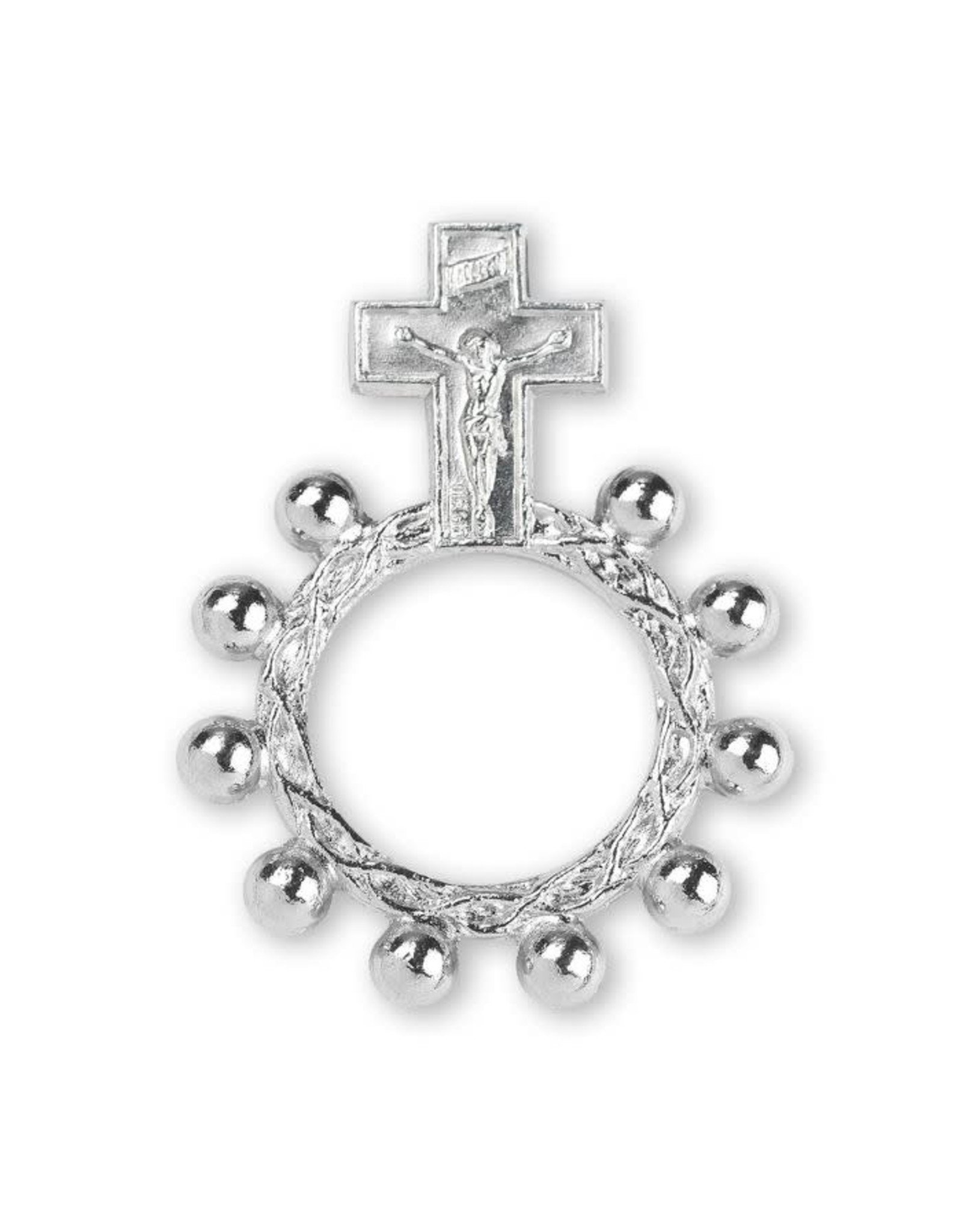 925 Sterling Silver Rosary Ring