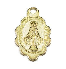 Hirten Miraculous Medal, Scalloped (Economical)