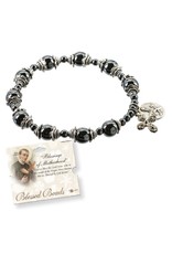 Hirten Rosary Bracelet "Blessings of Motherhood" Hematite Beads