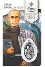 Healing Holy Card with Medal