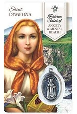 Healing Holy Card with Medal