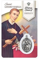 Healing Holy Card with Medal