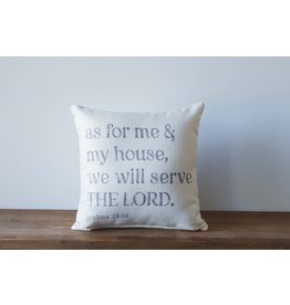 Pillow - As for Me and My House, Stonewashed