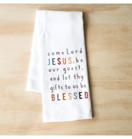 Little Birdie Dish Towel - Come Lord Jesus