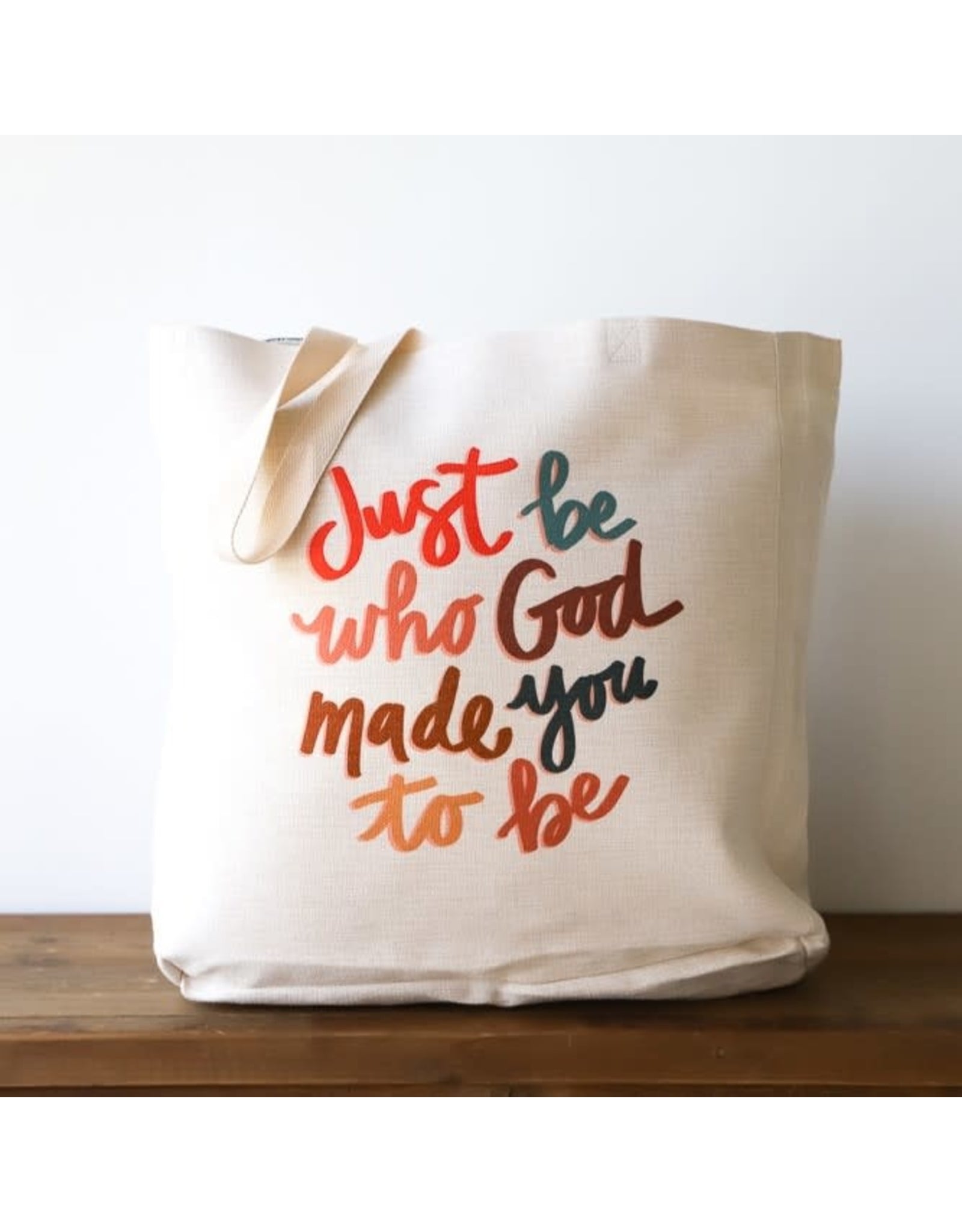 Little Birdie Tote Bag - Just Be Who God Made You to Be