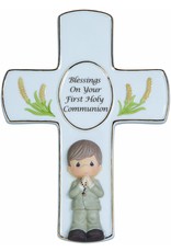 Precious Moments First Communion Precious Moments Cross Boy Blessings