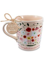 Lighthouse Christian Products Mug - Floral, Never Stop Praying