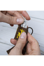 Scapulars.com Scapular, Premium, Brown/Gold