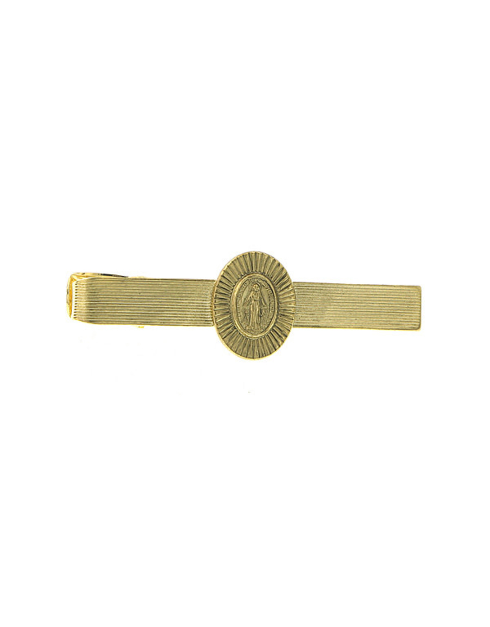 Tie Bar Clip - Mary, 14kt Gold Dipped