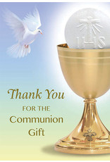 Malhame Regina First Communion Boxed Thank You Cards (Pack of 8)