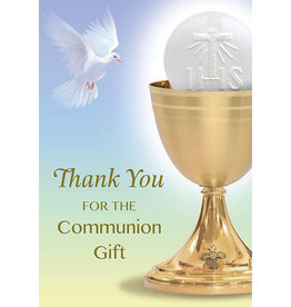 Malhame Regina First Communion Boxed Thank You Cards (Pack of 8)