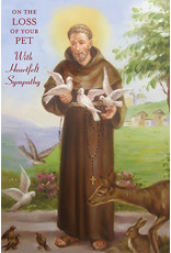 Card - Pet Sympathy, St. Francis