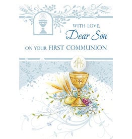 Card - First Communion, Dear Son