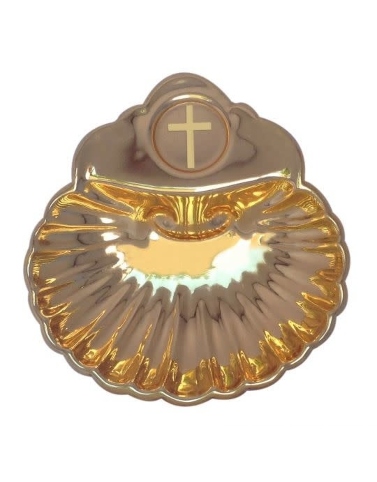 Terra Sancta Gold Plated Baptismal Shell