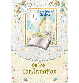 Card - Confirmation, Special Godson