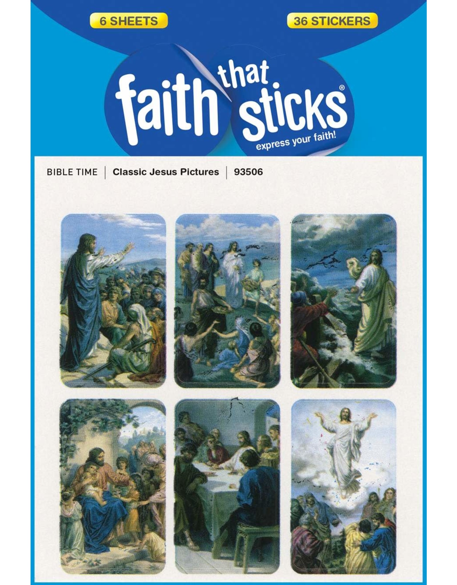 Stickers - Classic Jesus Pictures